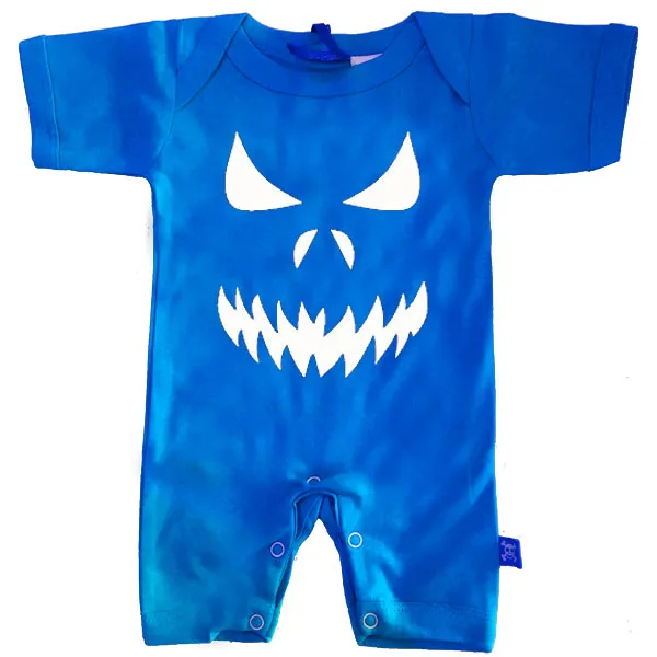 Scary Face Baby Romper