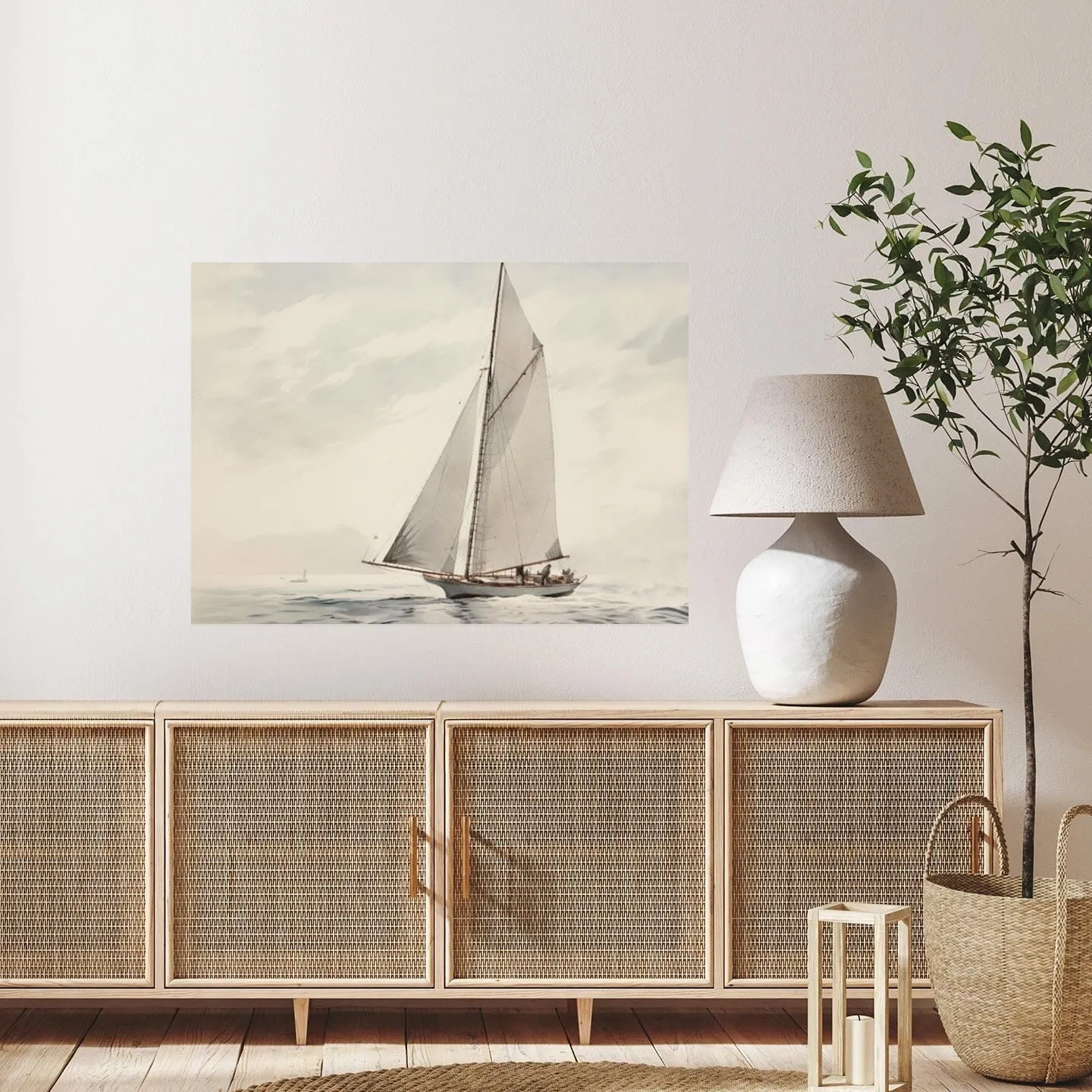 Setting Sail Wall Mural