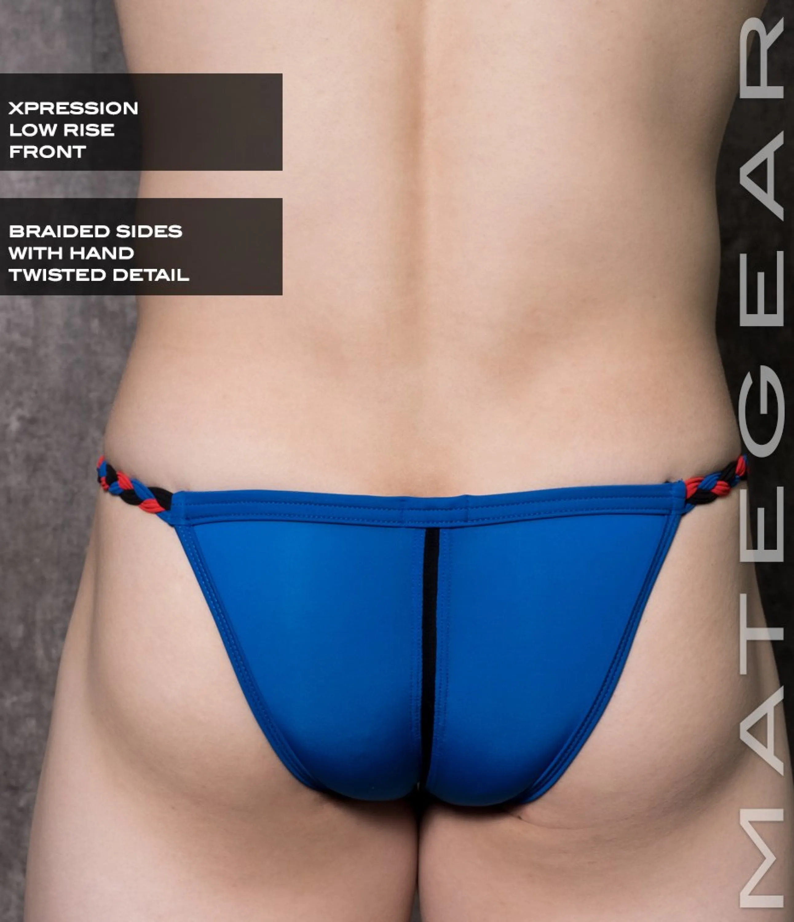 Sexy Mens Swimwear Xpression Mini Swim Bikini - Jang Gi (Cross Front)