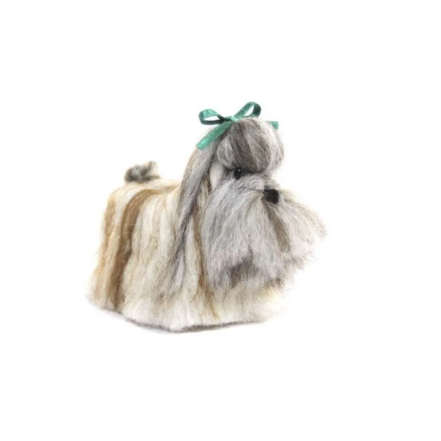 Shih Tzu Dog Figurine and Ornament