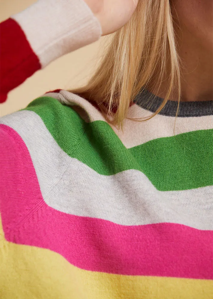 Sibin Linnebjerg Mabel Sweater - Multi stripe