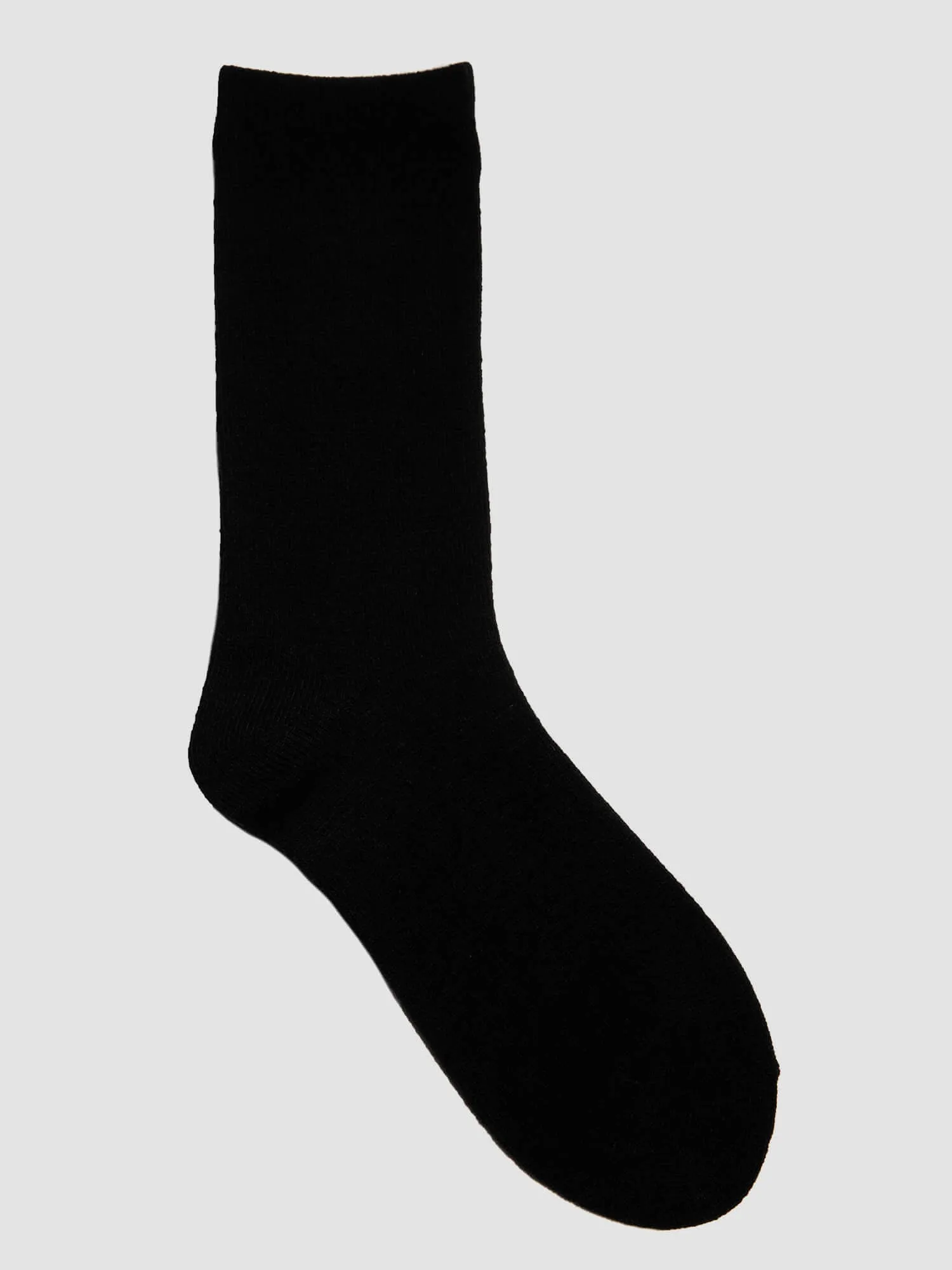 Simon de Winter - Ladies Plain Wool Blend Crew Sock