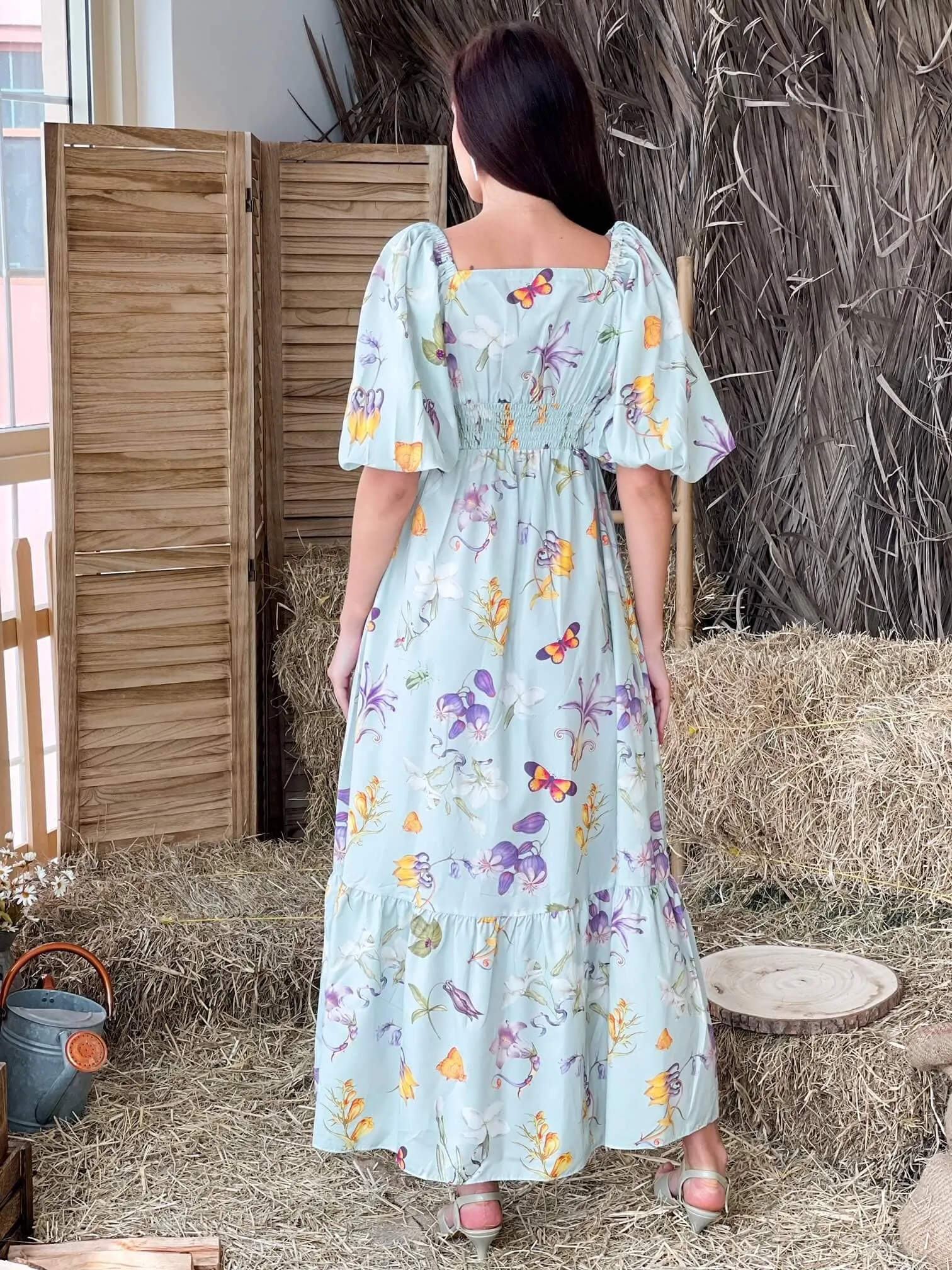 Skylar - Floral long dress