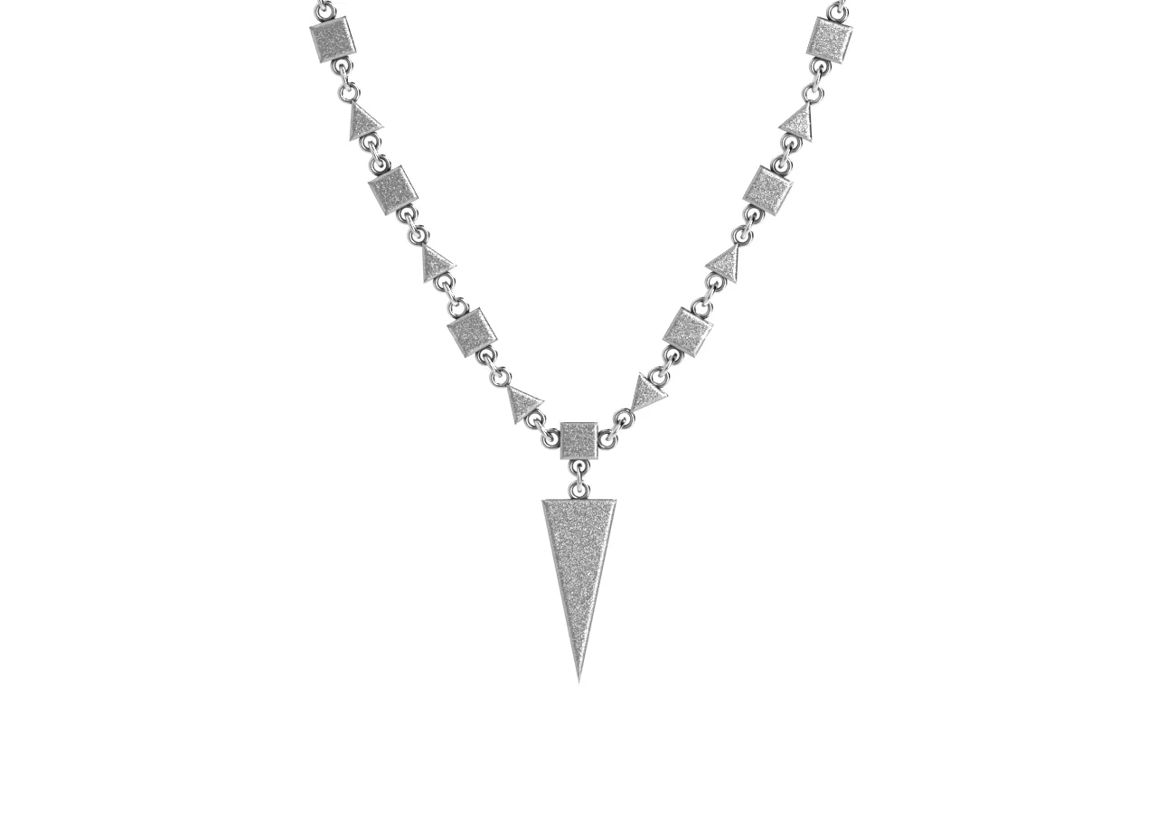 Sterling silver necklace “Arin”