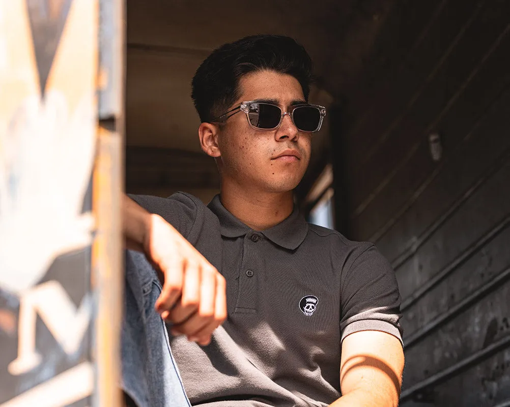 Suavecito Polo Shirt - Charcoal