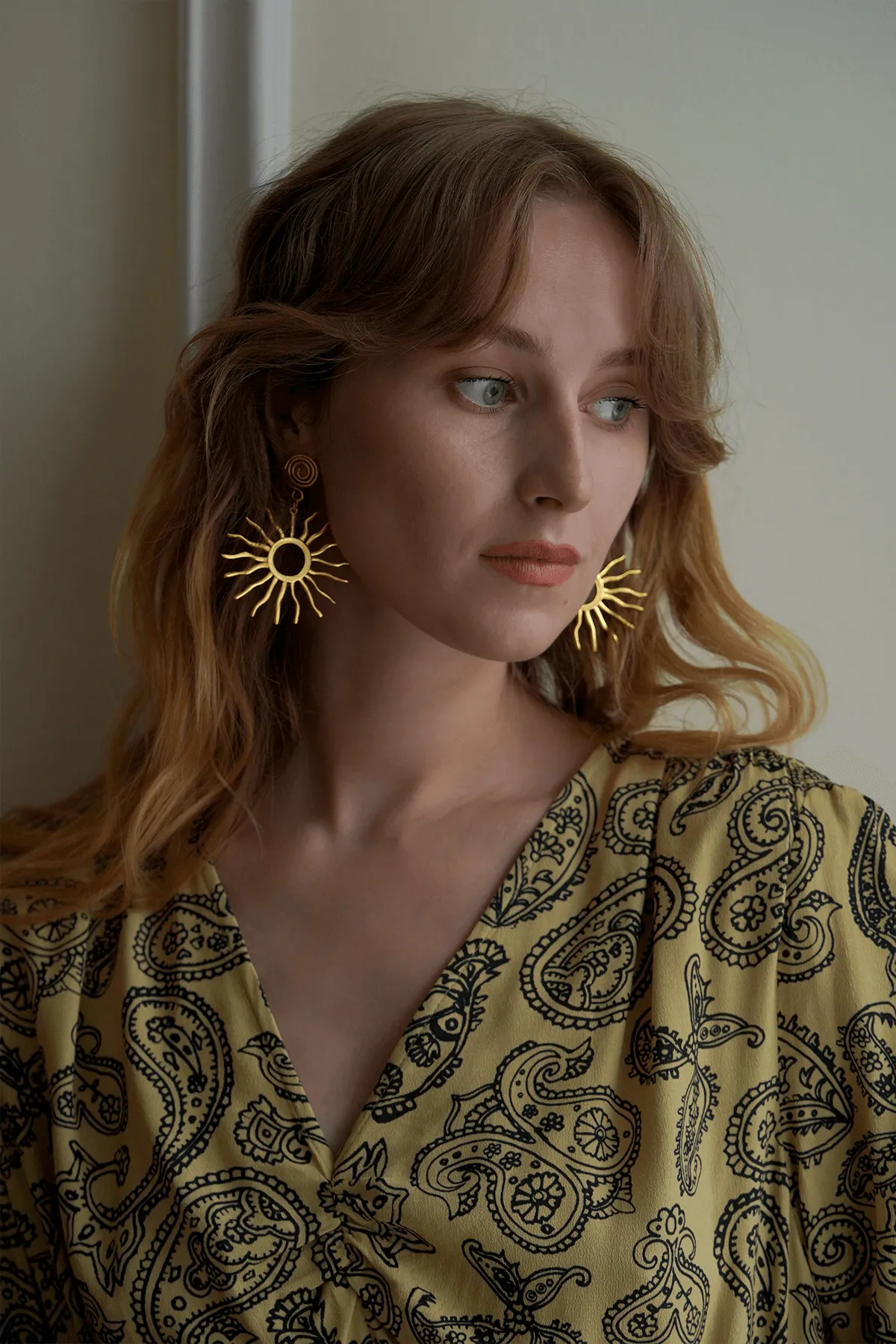 Sun Goddess earrings