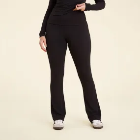 Swiftstretch Fold Over Legging | Black