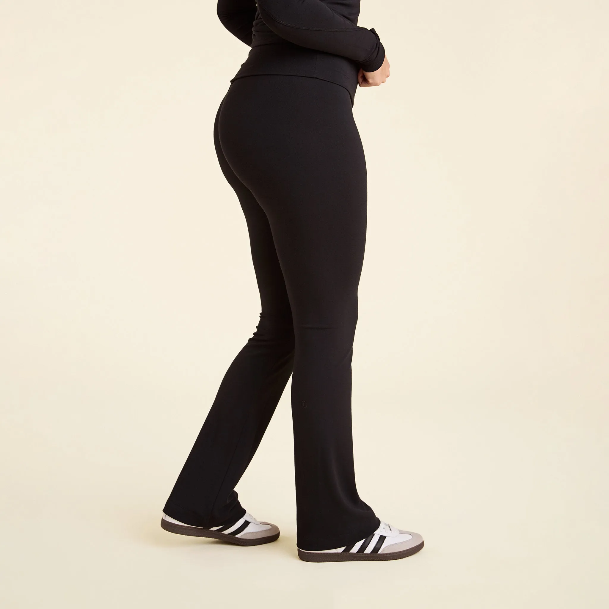 Swiftstretch Fold Over Legging | Black