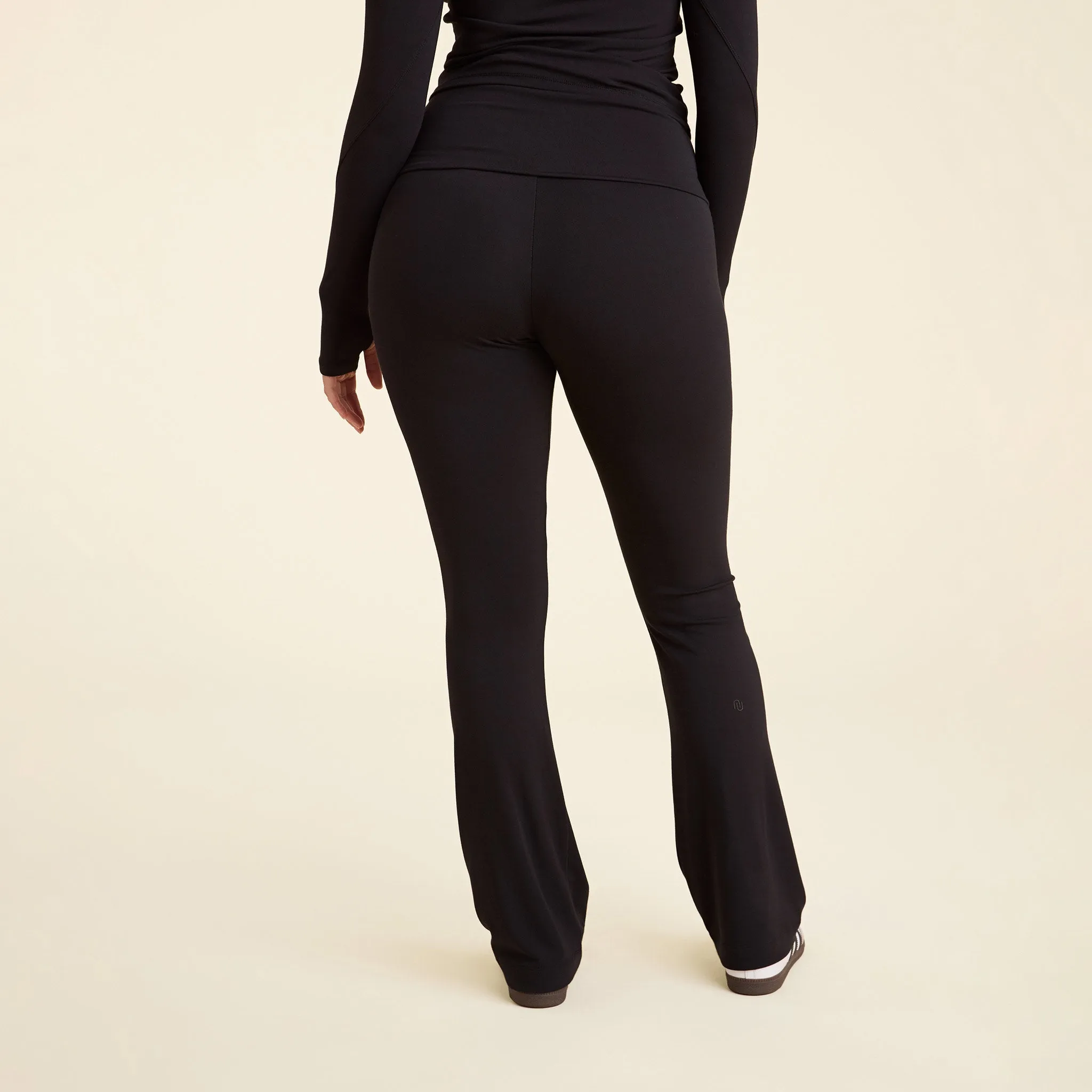 Swiftstretch Fold Over Legging | Black