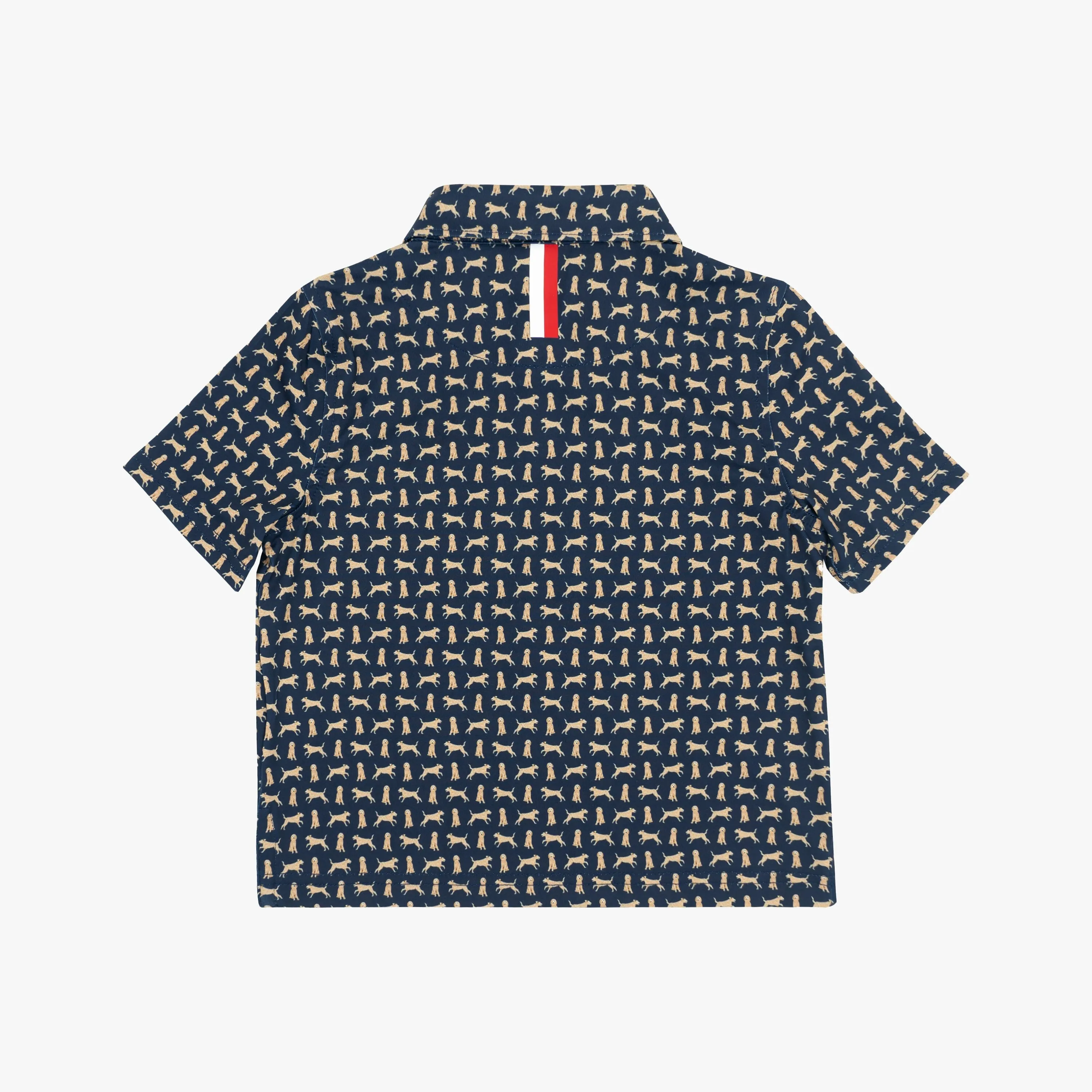 The Lil' Goldendoodle | Performance Polo | The Goldendoodle - Fleet Navy