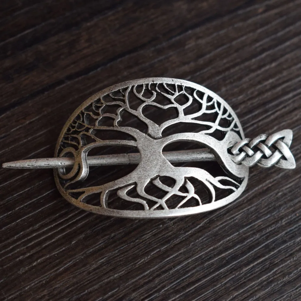 Tree of Life Stick Barrette