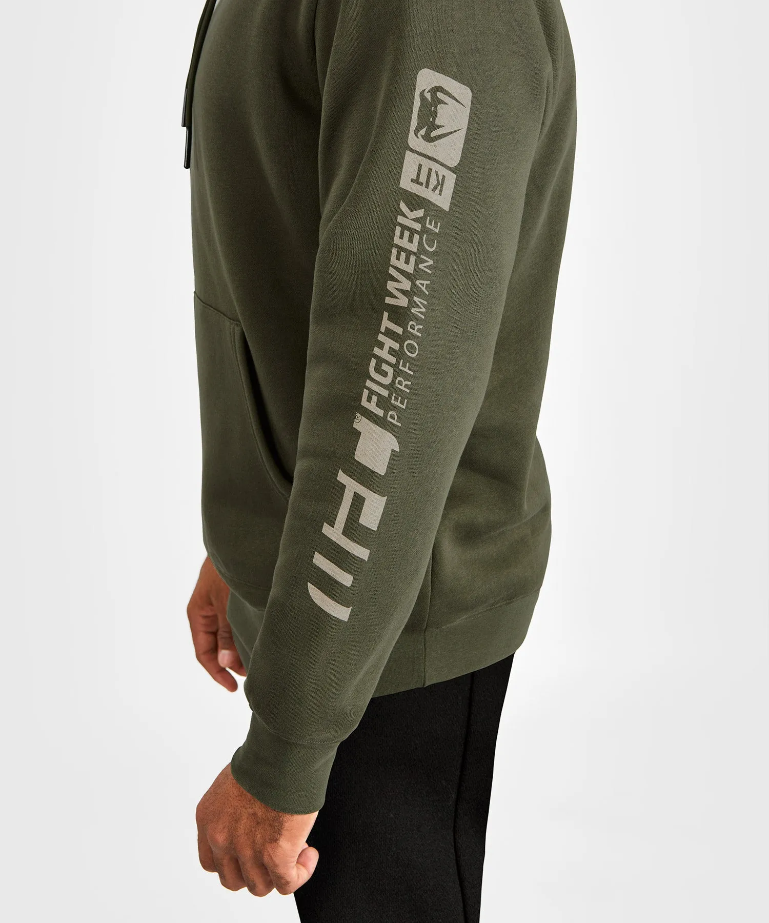 UFC Adrenaline by Venum Fight Week Men’s Pullover Hoodie - Khaki