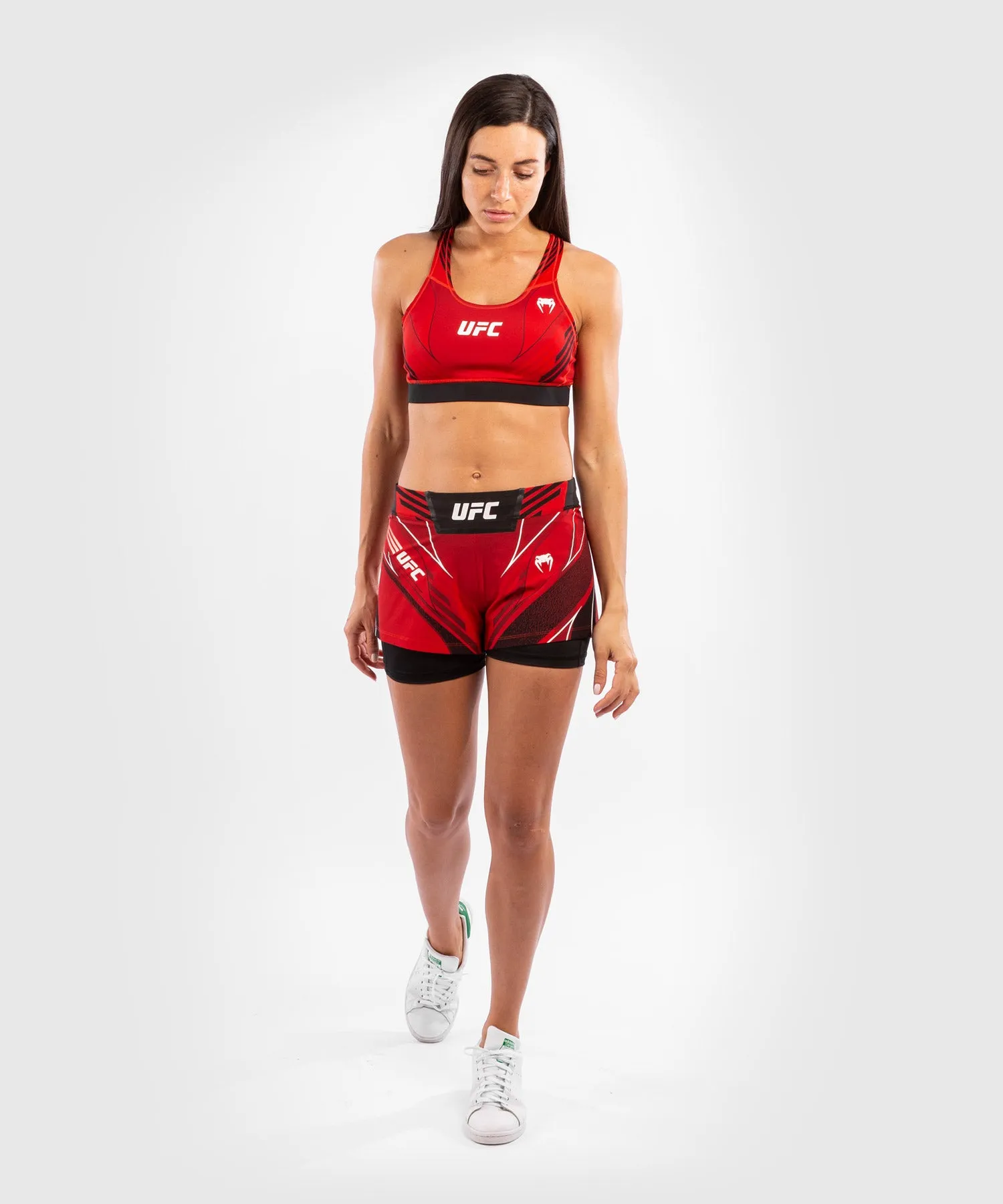 UFC Venum Authentic Fight Night Women's Sport Bra - Red