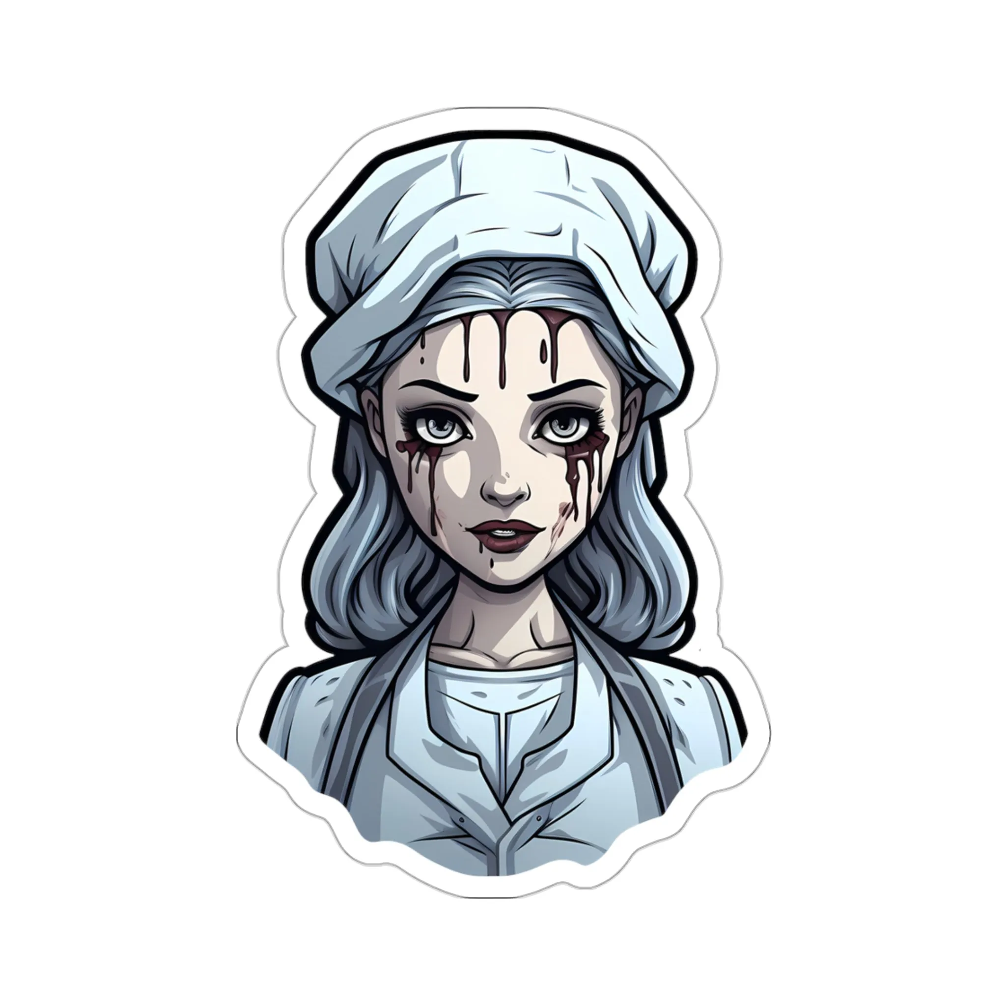 Upgrade Your Halloween Decor with Spooky Nurse Stickers