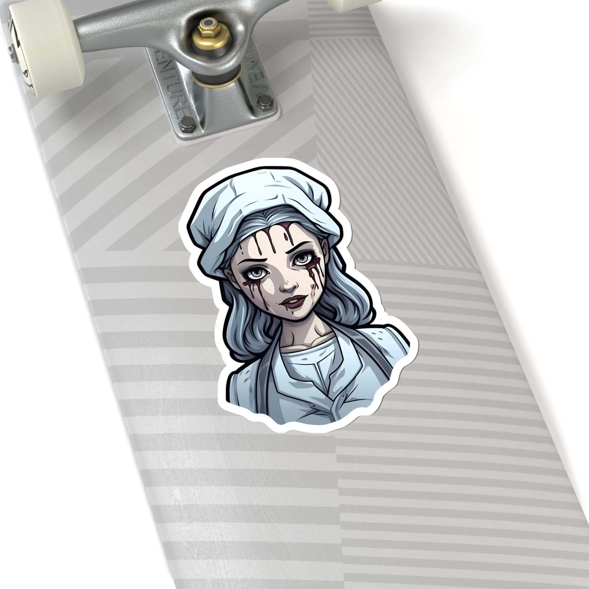 Upgrade Your Halloween Decor with Spooky Nurse Stickers