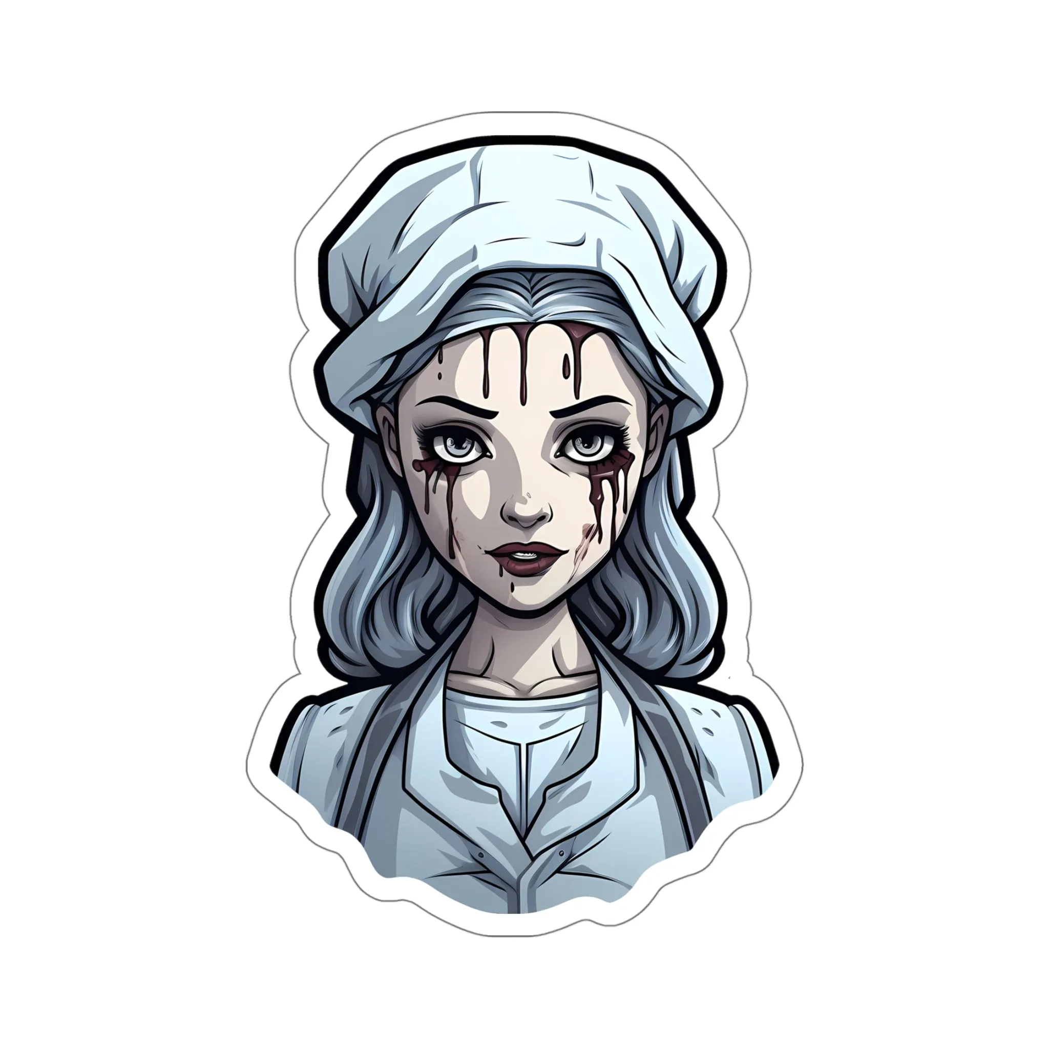 Upgrade Your Halloween Decor with Spooky Nurse Stickers