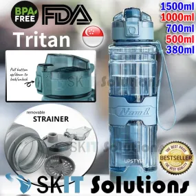 UpStyle Sports Cold Hot Drinking Water Bottle ★Tritan BPA Free★Kids Adults 380ml/500ml/700ml/1L/1.5L