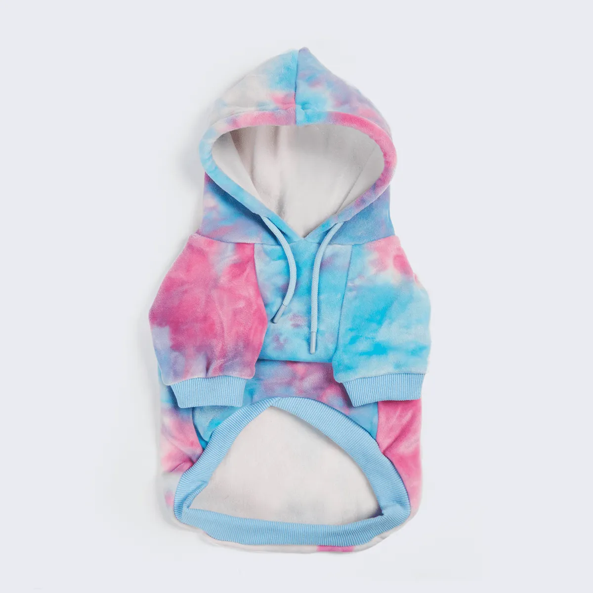 Velvet Dog Hoodie - Snow Cone