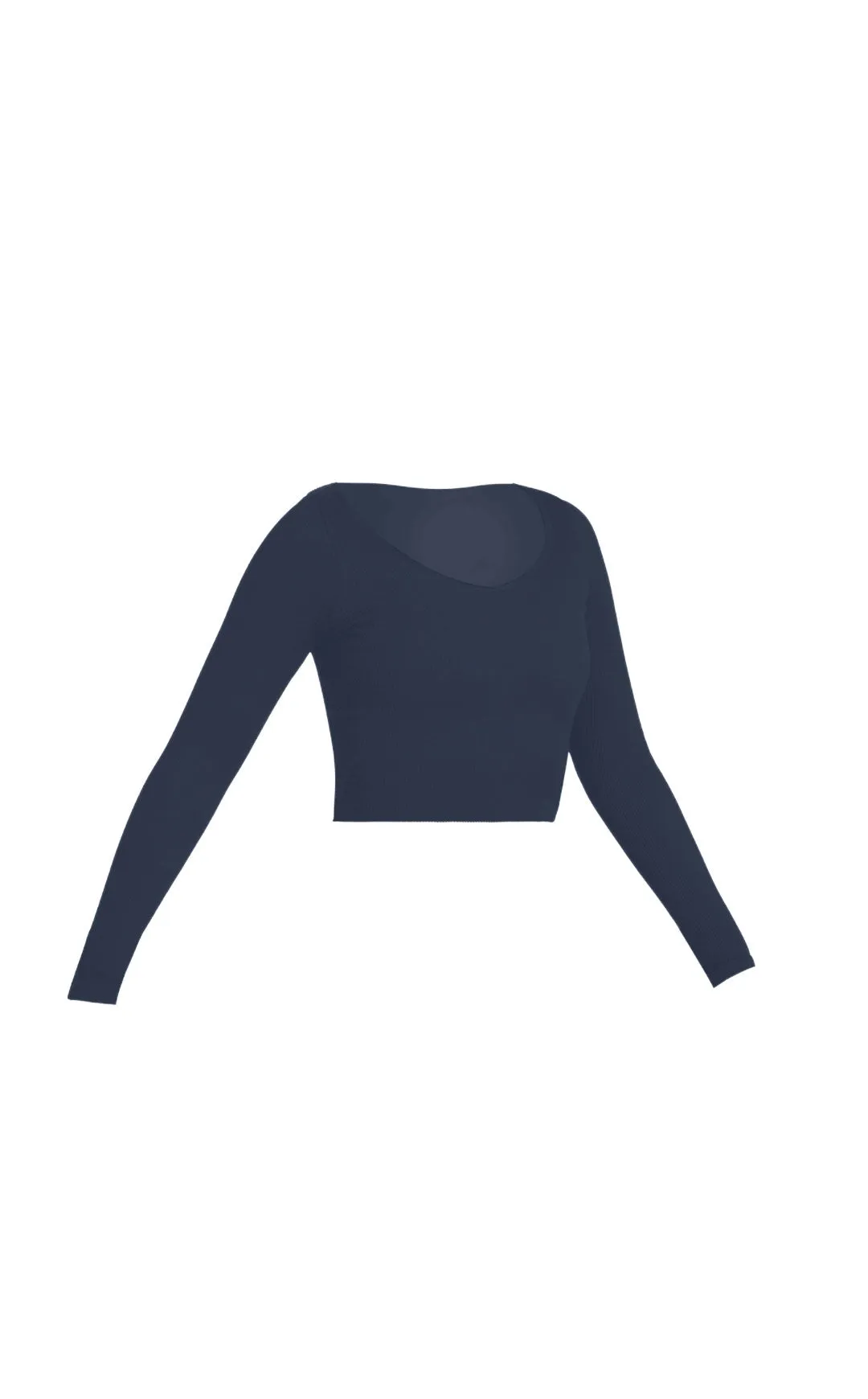 Vitality Synergy V Long Sleeve - Navy