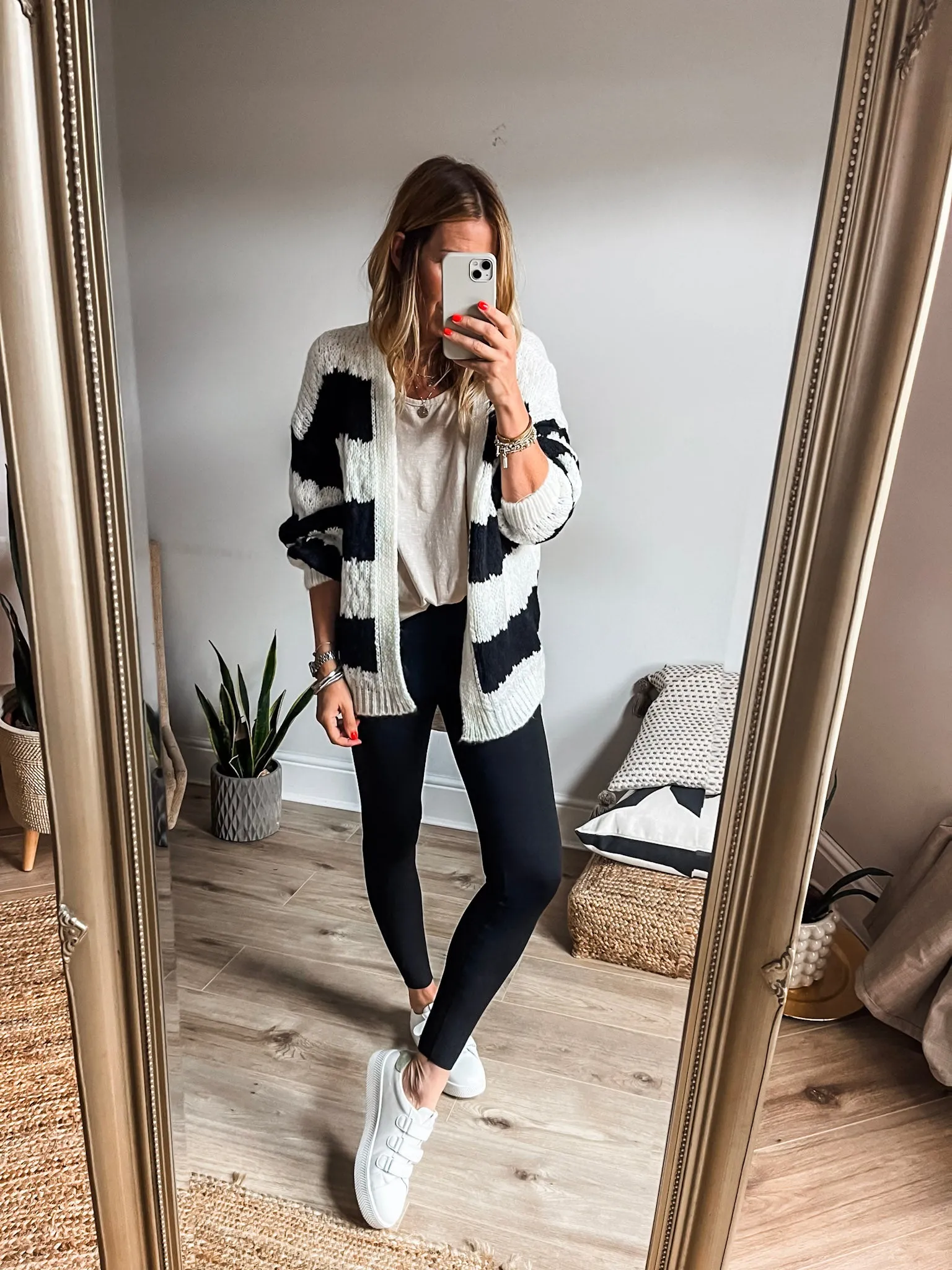 Waffle Knit Cardigan