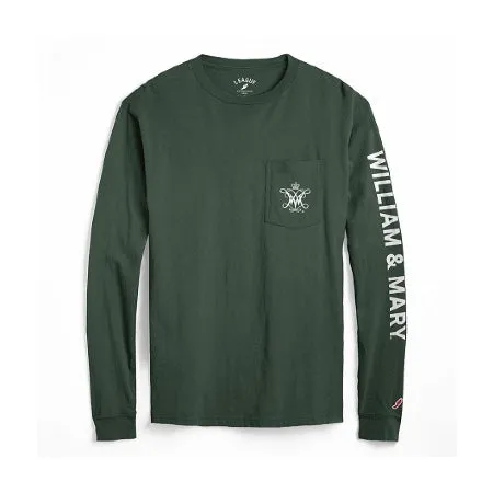 William & Mary Pocket Long Sleeve T-Shirt